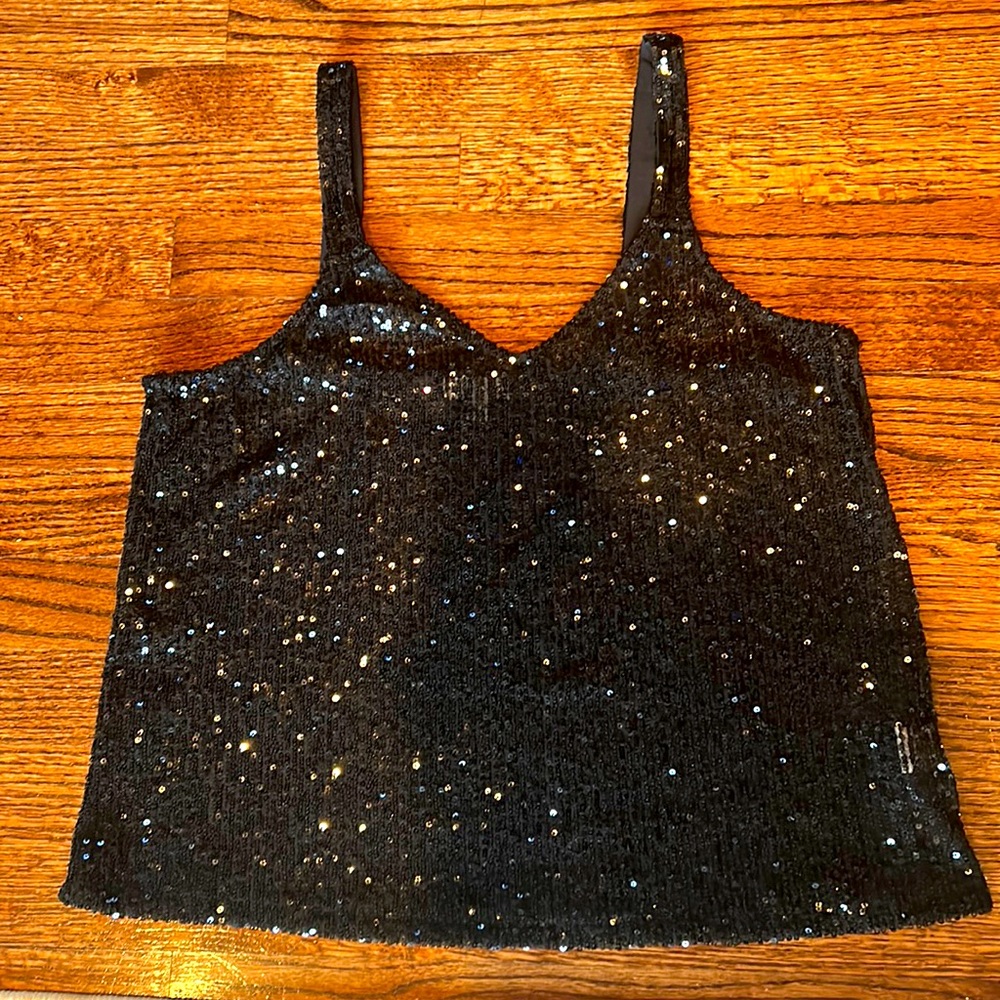 Sparkly tank top